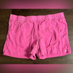 Lilly Pulitzer Shorts XL Bright Pink